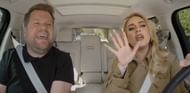 How did James Corden inspire Adele to write her song?